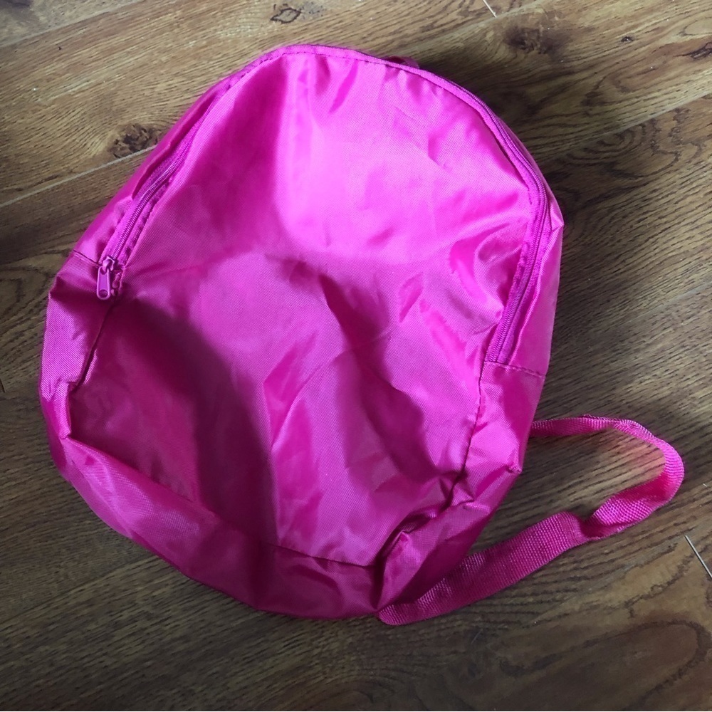Mini packable book bag.